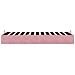 Struttura Letto Pouf Senza Materasso Rosa 90x200 cm Velluto - Foto miniatura 8