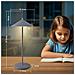 Lampada Da Tavolo A Led Dimmerabile, Moderna Lampada Da Tavolo Per Esterni Da Giardino - Foto miniatura 3