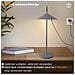 Lampada Da Tavolo A Led Dimmerabile, Moderna Lampada Da Tavolo Per Esterni Da Giardino - Foto miniatura 6