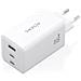 ASCH-100W3P051-W Caricabatterie per dispositivi mobili Universale Bianco AC Ricarica rapida Interno - Foto miniatura 4