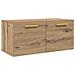 Armadietto a muro rovere artigianale 80 x 36.5 x 35 cm - Foto miniatura 1