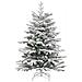 Albero di Natale Artificiale con Rami Pieghevoli Bianco 150 cm - Foto miniatura 5