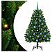 Albero di Natale artificiale Verde 150 cm PVC e Metallo - Foto miniatura 1