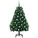Albero di Natale artificiale Verde 150 cm PVC e Metallo - Foto miniatura 4