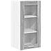 Armadio pensile con porta Riga Grigio Sonoma 40 x 31 x 80 cm - Foto miniatura 1