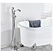 Rubinetto per vasca da bagno indipendente, Blackswan, tipo M74, modello cromato lucido, misura 91 cm - Foto miniatura 3