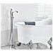 Rubinetto per vasca da bagno indipendente, Blackswan, tipo M74, modello cromato lucido, misura 91 cm - Foto miniatura 4