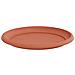 Vassoio Rotondo per Fiori 6 pcs Rosso Mattone Ø 27 x 2,5 cm - Foto miniatura 5