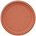 Vassoio Rotondo per Fiori 6 pcs Rosso Mattone Ø 27 x 2,5 cm - Foto miniatura 7