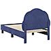 Struttura letto per bambini con testata Blu Polizia 70 x 140 cm - Foto miniatura 7
