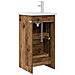 Mobile da bagno con lavabo Legno antico 42 x 40 x 84,5 cm - Foto miniatura 4