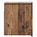 Mobiletto da notte a muro 2 pcs Legno antico 33 x 34,5 x 43 cm - Foto miniatura 6