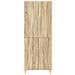 Set di armadi 2 pcs 66 x 34,5 x 90 cm Legno ingegnerizzato - Foto miniatura 4