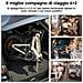 L20 3.0 Pro E?bike pieghevole con motore centrale 250W, sospensione completa, batteria 720Wh, tracciamento GPS, pneumatici 20x3.0'', adatta città e fuoristrada, Oro - Foto miniatura 2