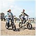 L20 3.0 Pro E?bike pieghevole con motore centrale 250W, sospensione completa, batteria 720Wh, tracciamento GPS, pneumatici 20x3.0'', adatta città e fuoristrada, Oro - Foto miniatura 5