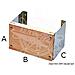 Supporto inox fissaggio a parete 12 HP - Foto miniatura 1