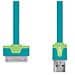 Sync flat cable for iPod iPhone - Green / Light green - Foto miniatura 1