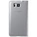 Flip Cover Custodia per Galaxy Alpha - Grigio - Foto miniatura 3