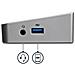 Docking Station replicatore di porte Universale per 3 portatili - video triplo - USB 3.0 - Dock Mac & Windows - Foto miniatura 7