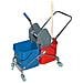 pz. 1 carrello pulizie 2 secchi 25 litri 0470B - Foto miniatura 1