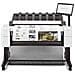 Stampante Multifunzione DesignJet T2600dr PostScript Inkjet a Colori Stampa Scansione A0 Ethernet - Foto miniatura 1