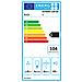 Cappa Tube Pro BL / A / 43 ad Isola da 43 cm Aspirante Colore Nero  - Foto miniatura 4
