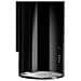 Cappa Tube Pro BL / A / 43 ad Isola da 43 cm Aspirante Colore Nero  - Foto miniatura 1