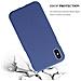 Cadorabo Custodia Compatibile Con Apple Iphone Xs Max In Frost Blu Scuro - Coperchio Protettivo In Silicone Tpu Flessibile - Foto miniatura 7
