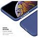 Cadorabo Custodia Compatibile Con Apple Iphone Xs Max In Frost Blu Scuro - Coperchio Protettivo In Silicone Tpu Flessibile - Foto miniatura 11