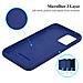 Custodia Compatibile Con Samsung Galaxy A91 / S10 Lite / M80s In Liquid Blu - Coperchio Protettivo In Silicone Tpu Flessibile - Foto miniatura 3