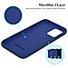 Custodia Compatibile Con Samsung Galaxy A91 / S10 Lite / M80s In Liquid Blu - Coperchio Protettivo In Silicone Tpu Flessibile - Foto miniatura 8