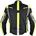 Giacca Tessuto Moto Protezioni Ce Manica Staccabile Gilet Termico Giallo Fluo S - Foto miniatura 5