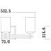 Lampada Da Specchio A 3 Luci Sopra - Finitura Cromata Lucida Ip44, G9 - Foto miniatura 1
