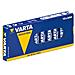 Wentronic Lr03 Industrial 10-box - Alkali - Zylindrische - Aaa - 10,5 X 10,5 X 44,5 Mm - Blau (46966) - Foto miniatura 1