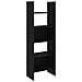 Libreria Nera 60x35x180 cm in Legno Multistrato - Foto miniatura 2