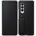 Custodia Leather Flip Cover Ef-ff926lbegww Per Galaxy Z Fold 3 2021 Nero - Foto miniatura 5