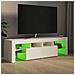 Mobile Porta TV con Luci LED Bianco 140x36,5x40 cm - Foto miniatura 8