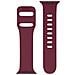 Cinturino 793 Originale Silicone Per Apple Watch 1-2-3-4-5-6-7-8-se 38 40 41mm Wine Red - Foto miniatura 3