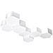 Sollux Lighting Lampada Da Soffitto Sunde 13 Bianco Sl.1057 - Moderno Lampade Da Soffitto Bianco 13.5x30.5x26.5 Cm - Foto miniatura 4