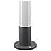 Lampada Da Terra Moderna Da Esterno Metallo Grigio 1 Luce E27 60w Ip54 - Foto miniatura 1
