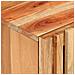 Comodino 40x34x46 cm in Legno Massello di Acacia - Foto miniatura 4