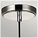 Sospensione Industrial Nordica Loras Acciaio Vetro 1 Luce E27 - Foto miniatura 3