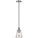 Sospensione Industrial Nordica Loras Acciaio Vetro 1 Luce E27 - Foto miniatura 1
