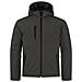 Padded Hoody Softshell Grigio Fumo L - Foto miniatura 1