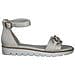 Cento Sandals Sandali Sintetico E Tessile Scarpe Donna Beige Eu 38, 2-28610-42 403 - Foto miniatura 2