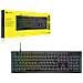 K55 CORE RGB tastiera Gaming USB QWERTZ Tedesco Nero - Foto miniatura 6