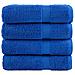 Asciugamani Da Bagno Solund 4 Pz Blu 100x150 Cm 600gsm - Foto miniatura 1