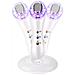 Trattamento Della Pelle 3 In 1 Con Trattamento A Luce Led, Massaggiatore E Trattamento Ultrasuoni + Ions. - Foto miniatura 2