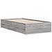Giroletto Cassetti Grigio Sonoma 75x190 Cm Legno Multistrato - Foto miniatura 3