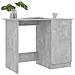 Lusso Casadino -  Scrivania Grigio Cemento 100x50x76 Cm In Legno Multistrato - Foto miniatura 2